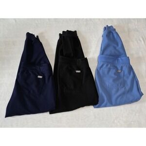 FIGS Zamora Jogger Scrub Bottoms Womens Size Medium Petite Bundle Lot of 3 pairs